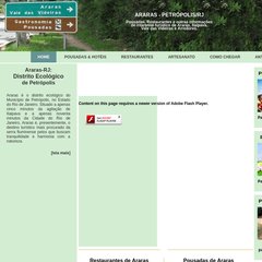 Araras RJ - Pousadas e hotéis, restaurantes, turismo de aventura etc. Araras RJ - Pousadas e hotéis, restaurantes, turismo de aventura etc.