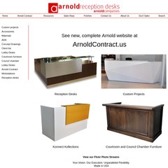 Www Ardesk Com Arnold Reception Desks Inc