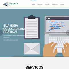 artdesk.com.br A Empresa, Servi&ccedil;os, Portf&oacute;lio