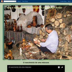 Arte e Artesanato nas máscaras de Amável Antão