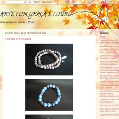 ARTE COM GRAÇA E COURO ARTE COM GRAÇA E COURO