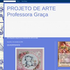 PROJETO DE ARTE Professora Graça PROJETO DE ARTE Professora Graça