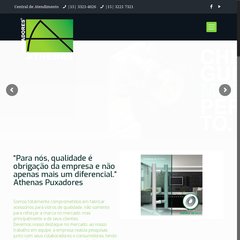 Puxadores para vidro, Puxador de box, Puxador de janela, Puxadores para porta de