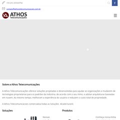 Athos Telecomunicações &raquo; Telefonia, Redes, Cabeamento Estruturado e VoIP