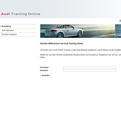 audi training online