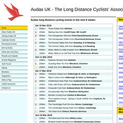 aukweb.net Audax UK, long distance cycling events , cycling events