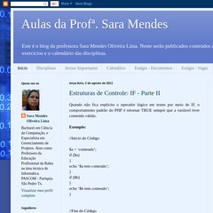  Calendário, Estágio - Documentos, Estágio - Vagas, Autora