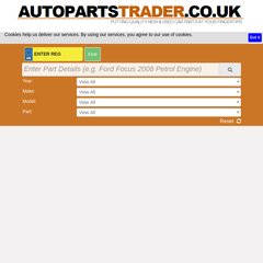 autopartstrader.co.uk Find your part/part category group, Volkswagen Golf, Ford Fiesta