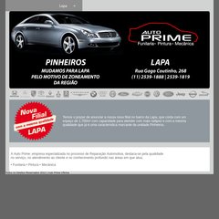 Auto Prime - Funilaria • Pintura • Mecânica