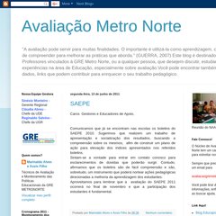 Avaliação Metro Norte
