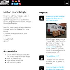 Niehoff Sound & Light
