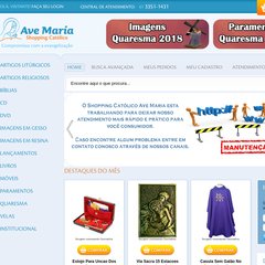 Início - Ave Maria Shopping Católico