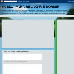 MUSICA PARA RELAXAR E DORMIR