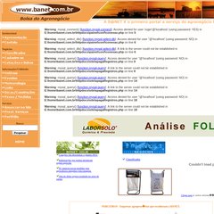 BANET - BOLSA DO AGRONEG