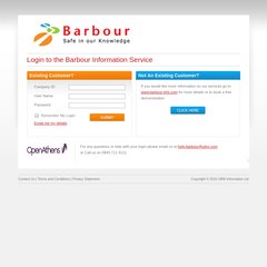 barbour info
