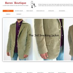 Custom tailor from Nepal: Baron Boutique Custom tailor from Nepal: Baron Boutique