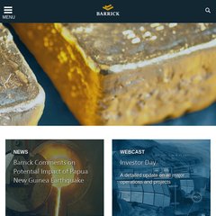 Barrick Gold Corporation - The world's largest gold producer Barrick Gold Corporation - The world's largest gold producer