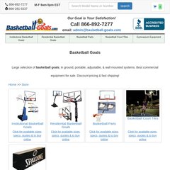 Basketball-Goals.com - Basketball Equipment, Hoops & Systems Basketball-Goals.com - Basketball Equipment, Hoops & Systems
