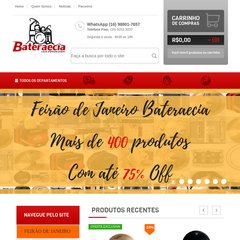 Loja Batera & CIA, O timbre que você procura está aqui! - Site