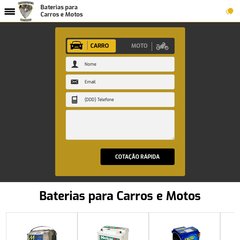 Baterias Sorocaba - Baterias Automotivas e Ciclomotivas | Principal