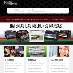  Auto Peças Elétricas, Entregas e Localização, Tweetar, Topo
