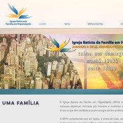 I.B.F.H. Igreja Batista da Familia em Higien&oacute;polis Amando a Deus, Amando Pessoas!