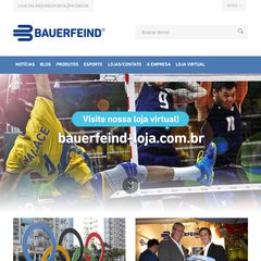 bauerfeind.com.br Produtos, Esporte, A Empresa
