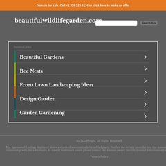 Beautiful Wildlife Garden Beautiful Wildlife Garden