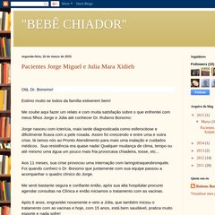 BEBÊ CHIADOR BEBÊ CHIADOR