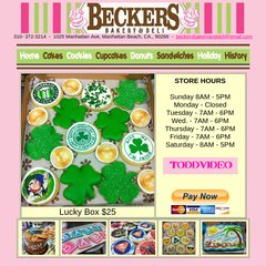 Beckers Bakery Homepage Beckers Bakery Homepage