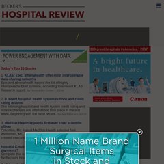 Becker's Hospital Review Becker's Hospital Review