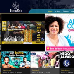 becodorato.com.br O Beco, Eventos, Cardápio
