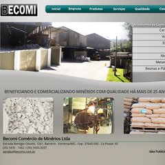 becomi.com.br Inicial, Empresa, Produtos
