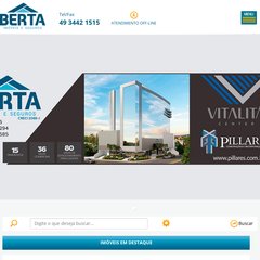IMOBILIÁRIA - BERTA IMÓVEIS - Fone/Fax: (49) 3442 1515