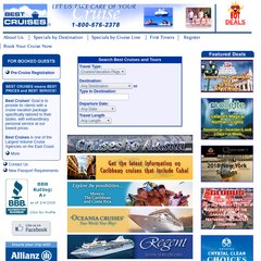 bestcruises.com cruise, cruise specials, cruise agent