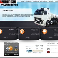 bianchitransportes.com.br Inicial, Institucional, Transportes bianchitransportes.com.br Inicial, Institucional, Transportes
