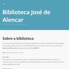 bibletrasufrj.wordpress.com Biblioteca da Faculdade de Letras UFRJ, Início, Novas Aquisições
