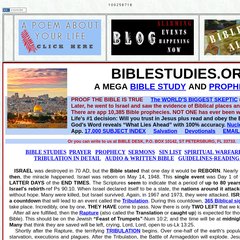 Mega site of Bible studies and information Mega site of Bible studies and information