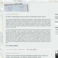 Biblioteca Nômade Biblioteca Nômade