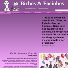 bichosefocinhos.com.br  , Saiba Mais, EQUIPE B&T