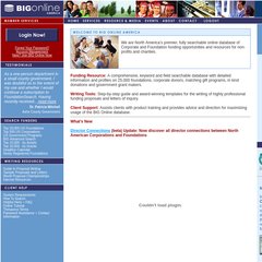 bigdatabase.com Top 20,000 US Foundations, Top 500 US Corporations