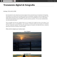 Tratamento digital de fotografia
