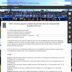 Corinthians/Big Preço Corinthians/Big Preço