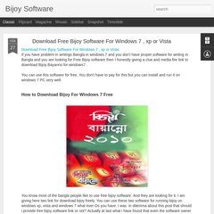 Bijoy Software Bijoy Software