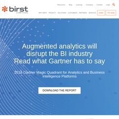 SaaS Business Intelligence (SaaS BI) –Dashboards, Reports, Analytics - Birst