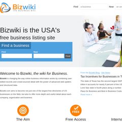 Bizwiki | The Free Business Wiki