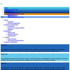 bizwiz.com.br Inicial, O que é um ERP?, O Sistema bizwiz.com.br Inicial, O que é um ERP?, O Sistema
