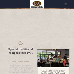 Welcome to BJ's Bakery Limited Welcome to BJ's Bakery Limited