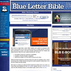 www.Blbclassic.org - Blue Letter Bible - Home Page