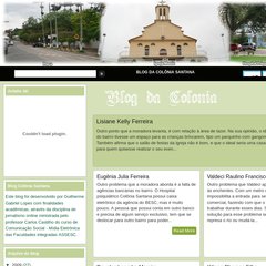 Blog da Colônia Santana Blog da Colônia Santana